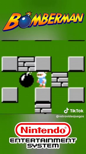 Bomberman Gameplay on NES - Classic Retro Fun