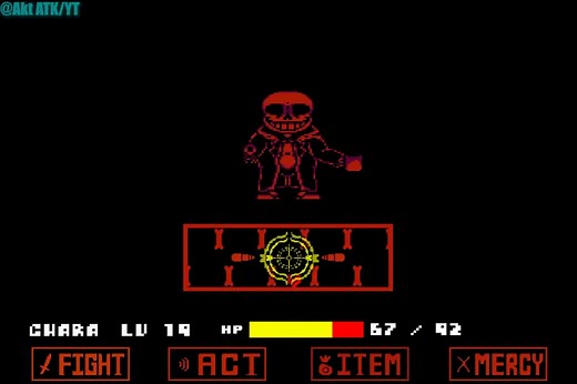 【Undertale游戏】子弹地狱/Sudden Changes | UNDERTALE Fangame | Full Fight