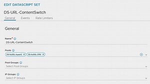 網路虛擬化NSX 技術文章系列三百零五 : NSX Advanced Load Balancer - HTTP Policy與Datascript（八）