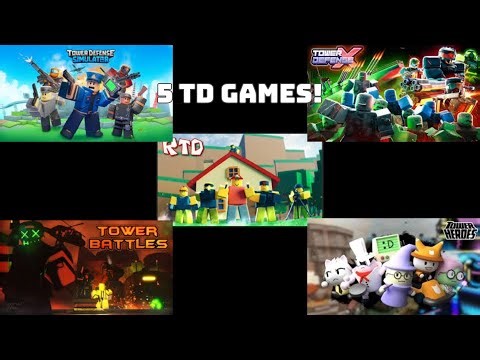 Playing 5 Different Tower Defense Games to See Which is The Best!