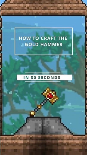 How to Craft the Gold Hammer