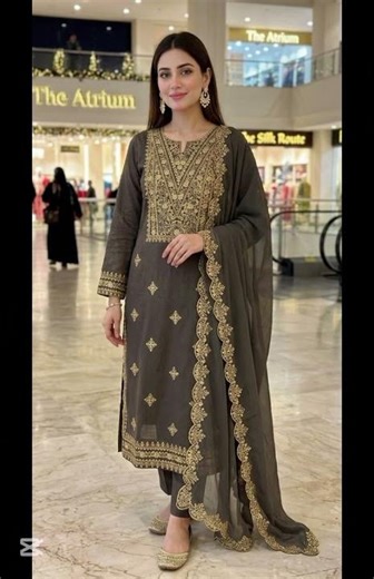 Gtm Lawn computer sequence Galla daman Emb Shirt and Lawn emb Trouser With Chiffon emb 2sidedupatta