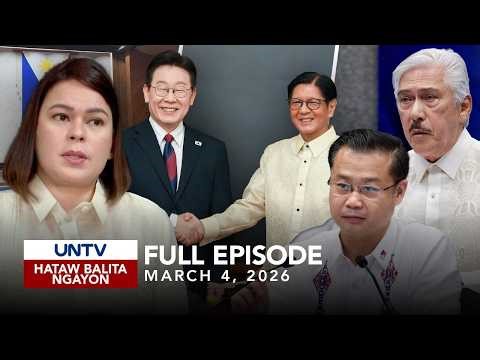 UNTV: Hataw Balita Ngayon | March 4, 2026