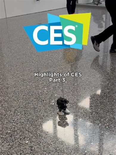 This Cute Robot Stole the Show at CES 🤖❤ CES 2026 is full of robots — from adorable companions to serious AI machines. This is where robotics is heading next. Which one is your favorite? #CES2026 #TechTok #FutureTech CES 2026 robots AI robots robotics technology future robots CES robot highlights