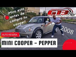 Minicooper pepeer 2008 #minicooper #minicoopercountryman #auto #deportivo #pepper
