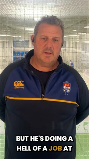 Sydney University Shute Shield coach John Manenti sings the praise of young halfback Ollie Schmude