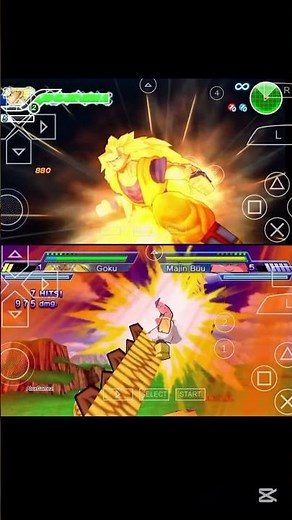 Goku dragon fist comparison | between dbz ttt and dbz shinbudkai 2