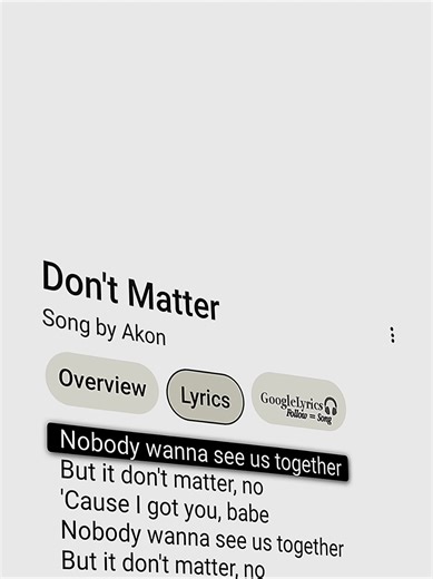 Don't Matter by Akon: Meaning & Lyrics Explained