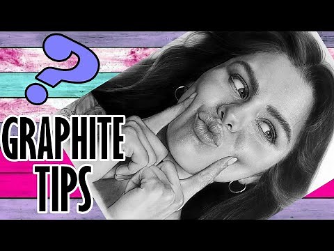 Realistic Drawing Tutorial for Beginners : GRAPHITE PENCILS & MORE