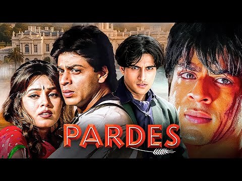 PARDES (1997) Full Movie 4K : Shah Rukh Khan, Mahima Chaudhry - 90s Superhit Film | Musical Drama