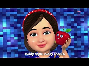An Apple A Day Keeps the Doctor Away। Nursery Rhymes and Songs। First in Class kids learning