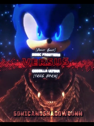 Sonic Frontiers vs Godzilla Ultima: The Ultimate Showdown