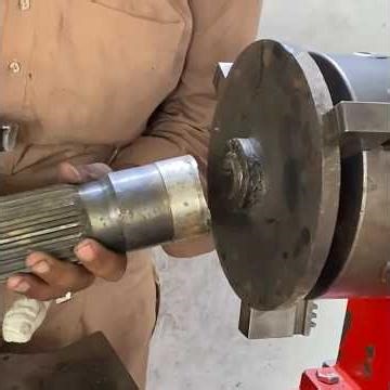 Restoring a Rusted Broken Axle to Like-New Condition Using Proven Mechanic Techniques