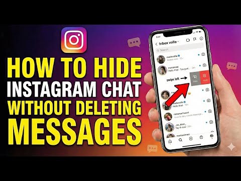 How to Hide Instagram Chats Without Deleting Them (Hide Instagram Messages from Inbox!)