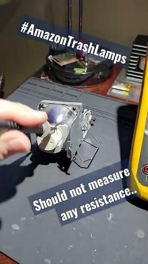 Another Trash Projector Lamp from Amazon...