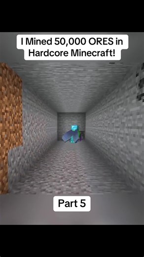 Crafting Automatic Mining Machines in Hardcore Minecraft