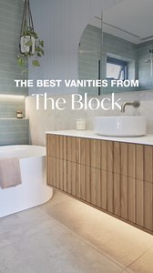 Beautifully designed, masterfully crafted and effortlessly functional - get to know the vanities from The Block. | Reece Bathrooms