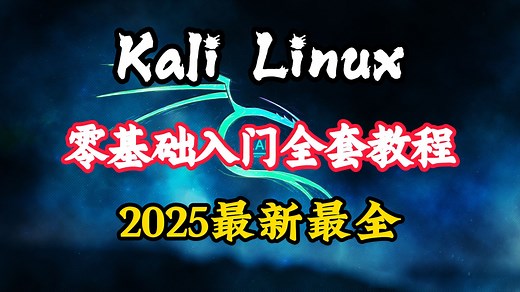 【零基础入门】2025年最新最全的kali教程，走进kali的世界