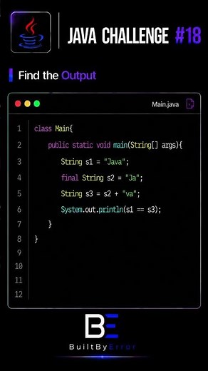 Java Coding Challenge #18
