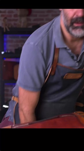 Make this vintage leather bag for yourself TikTok