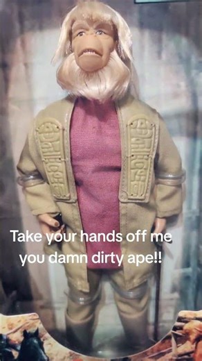This Dr. Zaius figure is INSANE #planetoftheapes #nostalgia #actionfigures