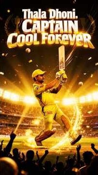 Thala Dhoni's Most Iconic Moments #csk #msdhoni