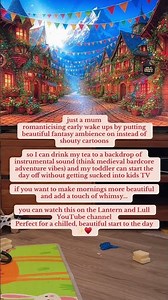 romanticising early toddler wake ups with fantasy ambience ✨#whimsical #romanticiseyourlife