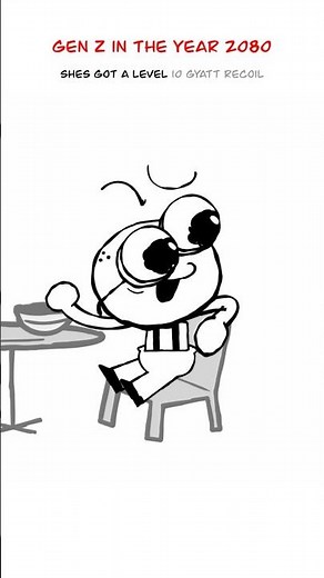 Gen Z In The Future 😅 (Animation Meme) Orig: ‪@CoopNoop‬ #shorts