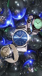 Ajoutez une touche métallique à toute tenue de fête avec les chronographes en acier inoxydable et les montres automatiques de la collection Holiday ! | Swatch