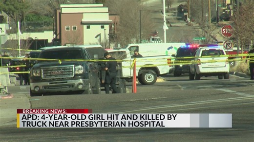 4-year-old hit and killed by vehicle outside Presbyterian Hospital in Albuquerque