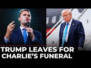 Charlie Kirk Funeral Live: Trump Departs For Charlie Kirk’s Funeral | Final Goodbye & Tribute | USA
