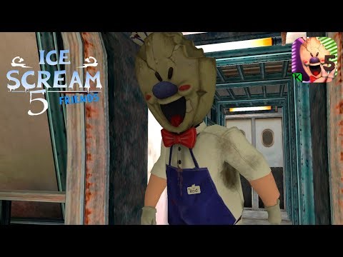 Ice Scream 5 Rod's Factory: Полный игровой процесс