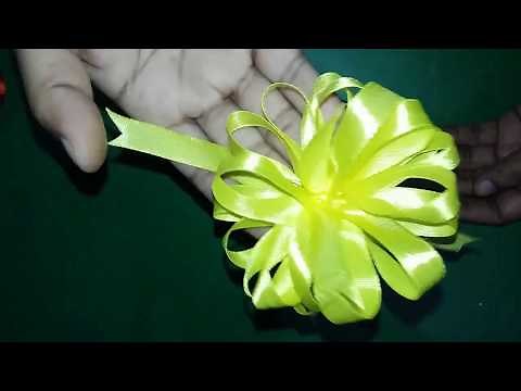 How to make Fancy Funky Bow Step by Step ! Fancy Funky Bow for Christmas Gift 🎁