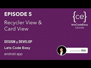 06 How to implement a RecyclerView + Retrofit 2.0 + RESTFUL API in Android