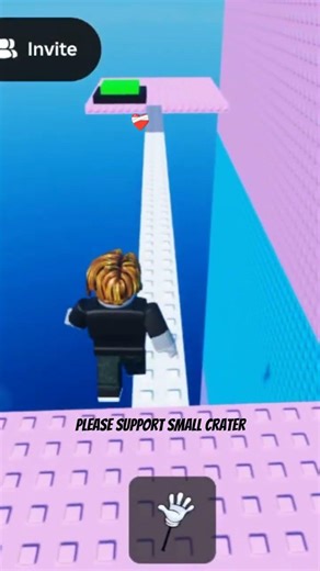 small crater no support #roblox