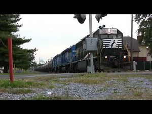 HD: Monster RS3L on NS SD45-2 #1701 + Conrail Blues!