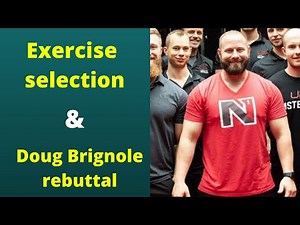Doug Brignole rebuttal, exercise selection and biomechanics with Kassem Hanson