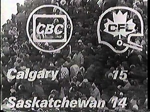 CFL 1970 Western Final Game 3 - coldest Canadian football game ever? (part 14)