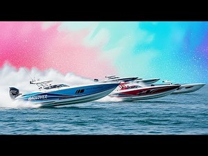 GO FAST BOATS!!!!! AT HAULOVER INLET