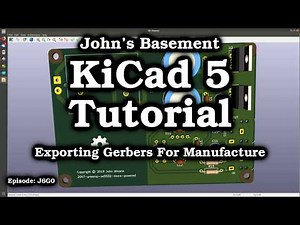 KiCad 5 #31 Exporting Gerbers And Ordering From PCBWay