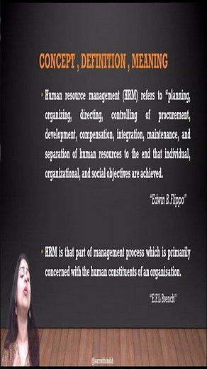 HRM Unit 1 One Shot Revision | Human Resource Management for BBA, MBA & GGSIPU BBALLB