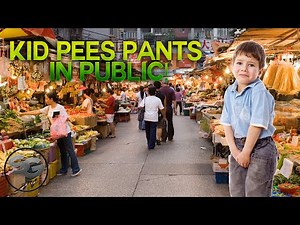 Kid Pees Pants In Public | Funny Life Story!