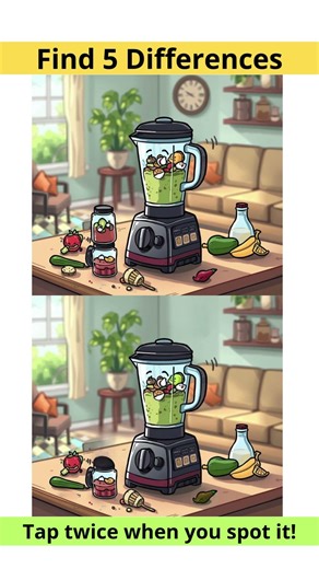 Can you Spot the differences ? #spotthedifference #findthedifference #puzzle