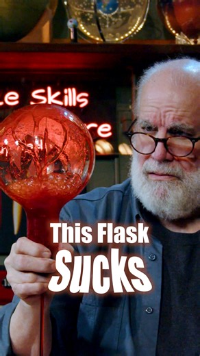 Midnight Science Club on Instagram: "That is a very thirsty flask! What is making that happen? Check us out on YouTube to find the answer. #STEM #experiment #science #scienceexperiment #scienceexperiments"