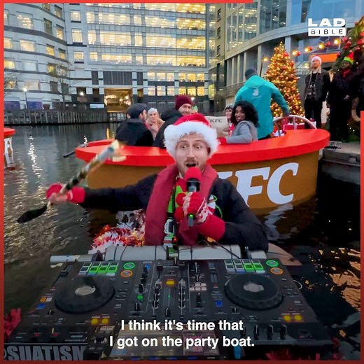 1M views · 3.8K reactions | This DJ's passion for music and KFC gravy is on a different level  | LADbible | Facebook