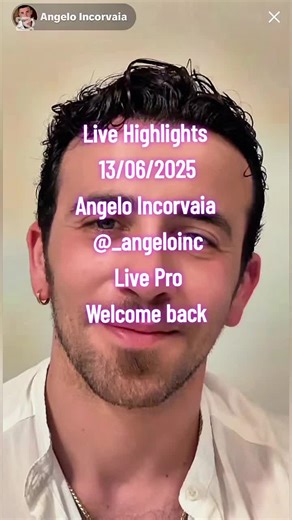 Angelo Incorvaia: Updates on My Life and Schedule