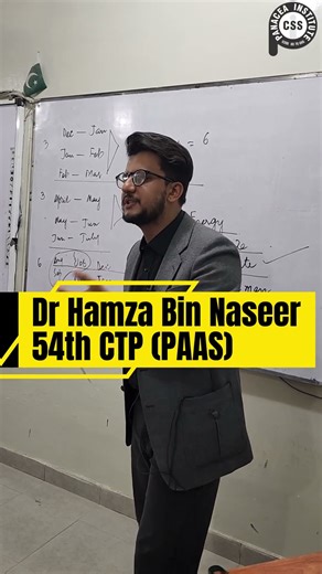 Newspaper reading is not a burden; it is the life style of a CSS Aspirant (Dr Hamza 54th CTP- PAAS)