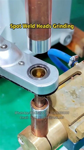 Spot Weld Heads Grinding #spotweldingmachine #spotwelding #spotwelder #weldingmachine #welder | Welding Machine
