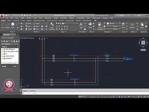 AutoCAD Electrical Tutorial Drawing Class 02 - How to drawing forward/reverse cont