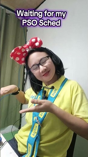 While waiting for my PSO Schedule at 51Talk #51Talk #Esl #english #teacher